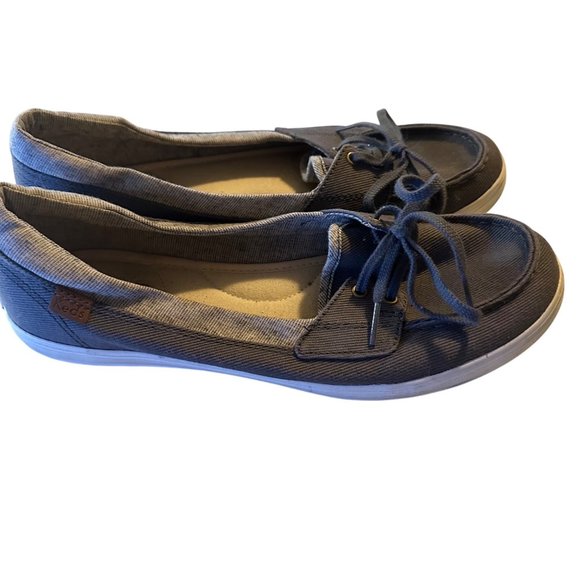 Keds ortholite gray slip on canvas size 10 comfort shoes flats - Picture 1 of 5